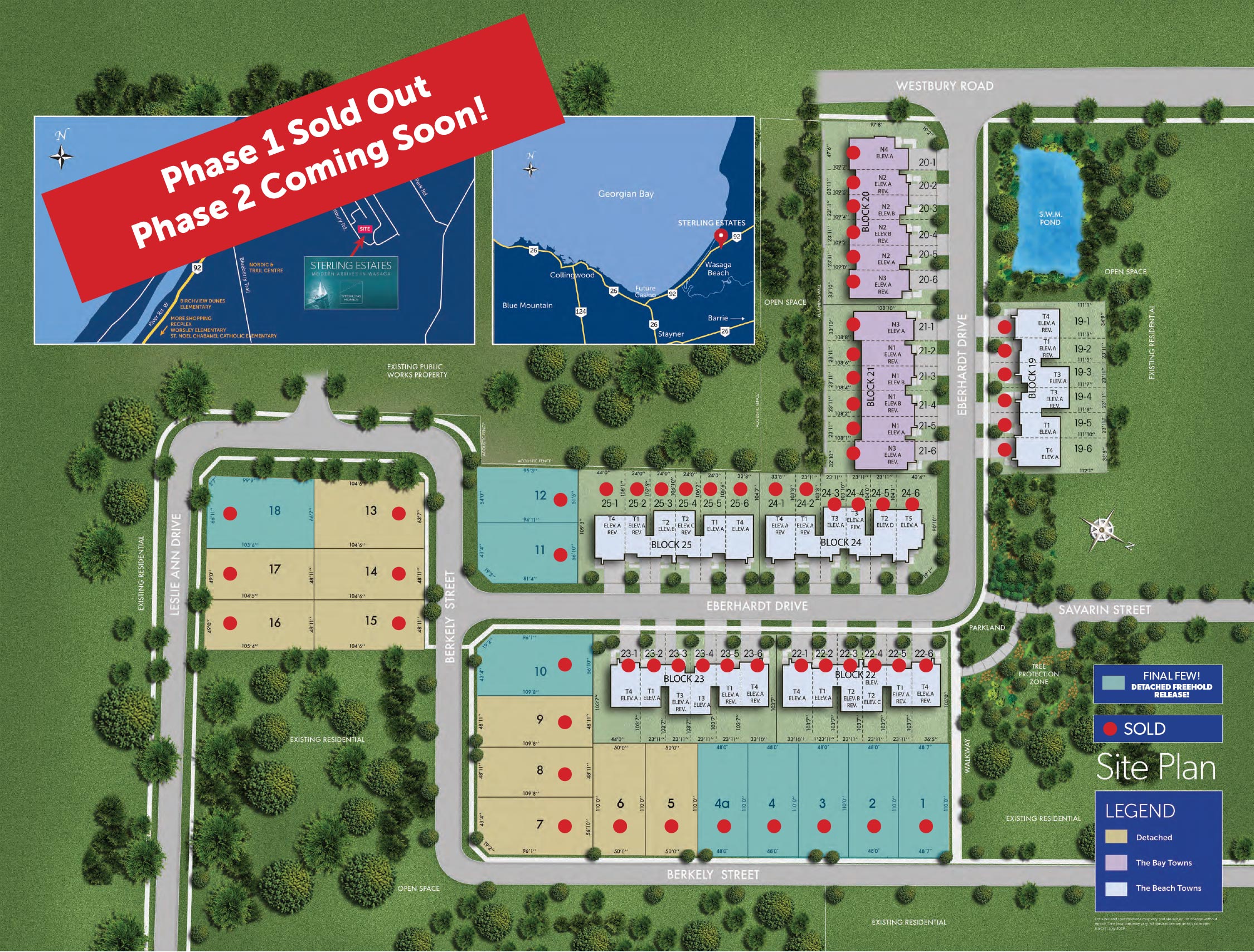 The Site Plan Sterling Wasaga